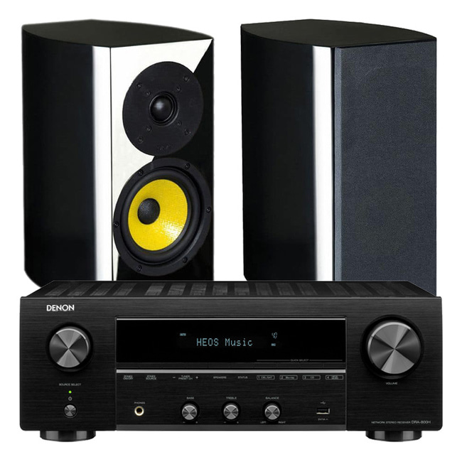 Davis Acoustics (데이비스 어쿠스틱스) Dufy HD (듀피 HD) + Denon (데논) DRA-800H 하이파이 세트